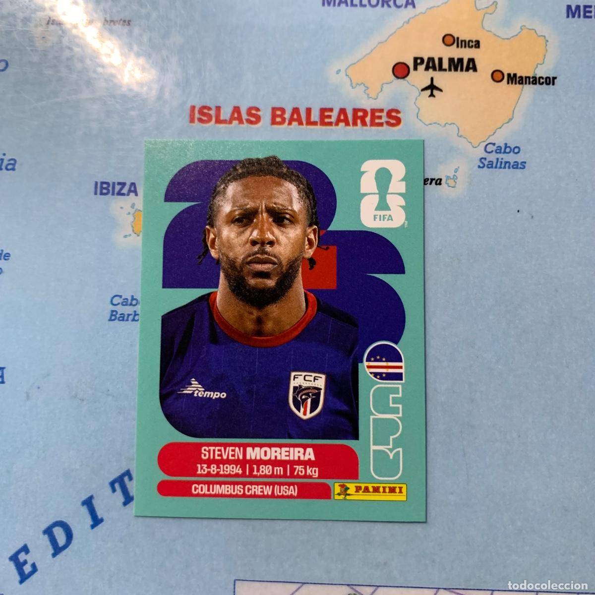Football Stickers: Cabo Verde n&uacute;mero 6 cromo panini Mundial Fifa World Cup 2026