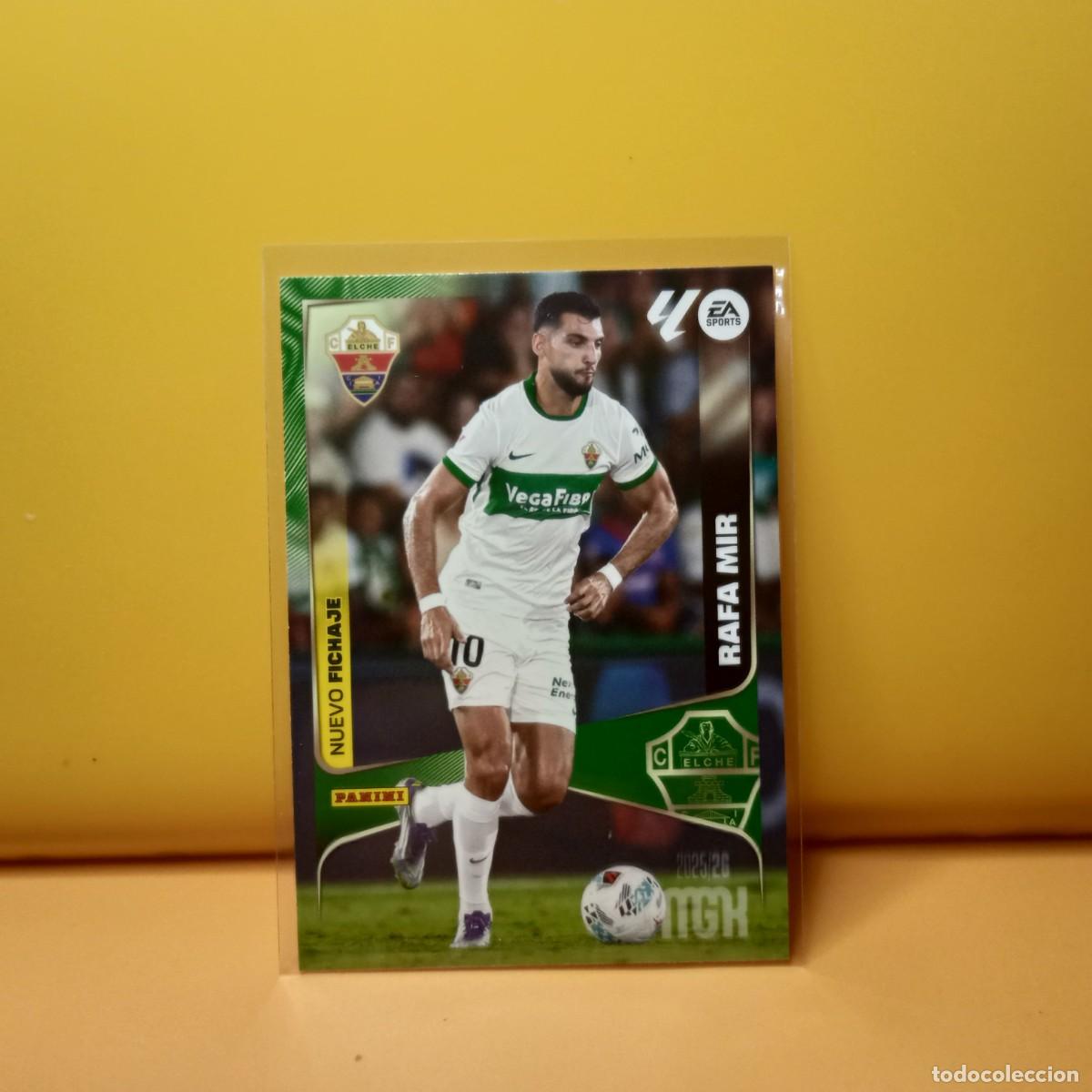 Football Stickers: MEGACRACKS 2025 2026 25 26 (NUEVO FICHAJE) 2&ordf; EDICI&Oacute;N ELCHE C.F RAFA MIR 473