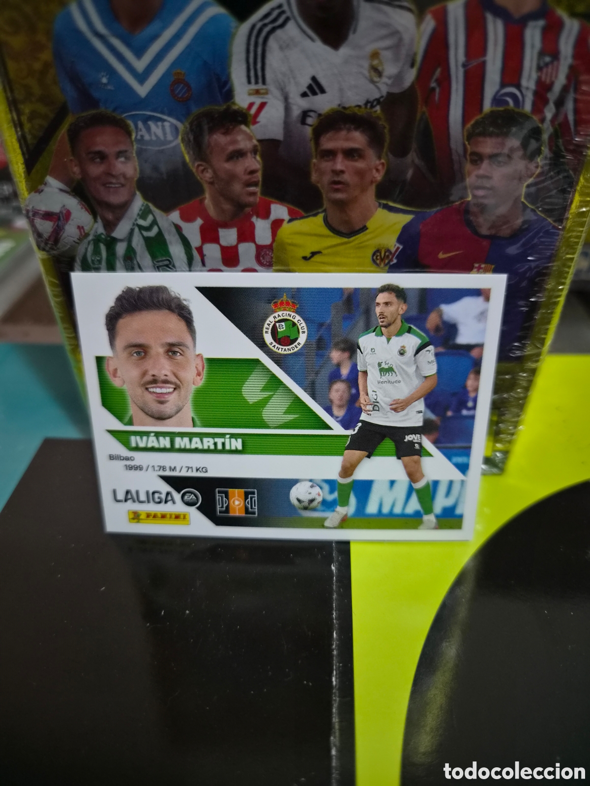 Figurine di Calcio: N&deg;34 Fichaje Iv&aacute;n Mart&iacute;n Liga Este 26/27