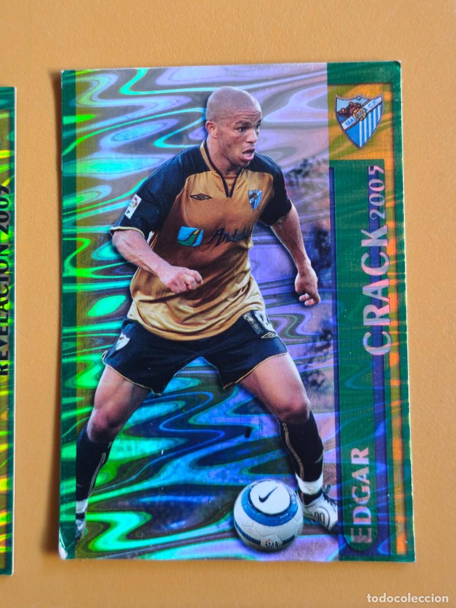 Cromos de f&uacute;tbol: edgar, liga 2005 crack - Foto 1
