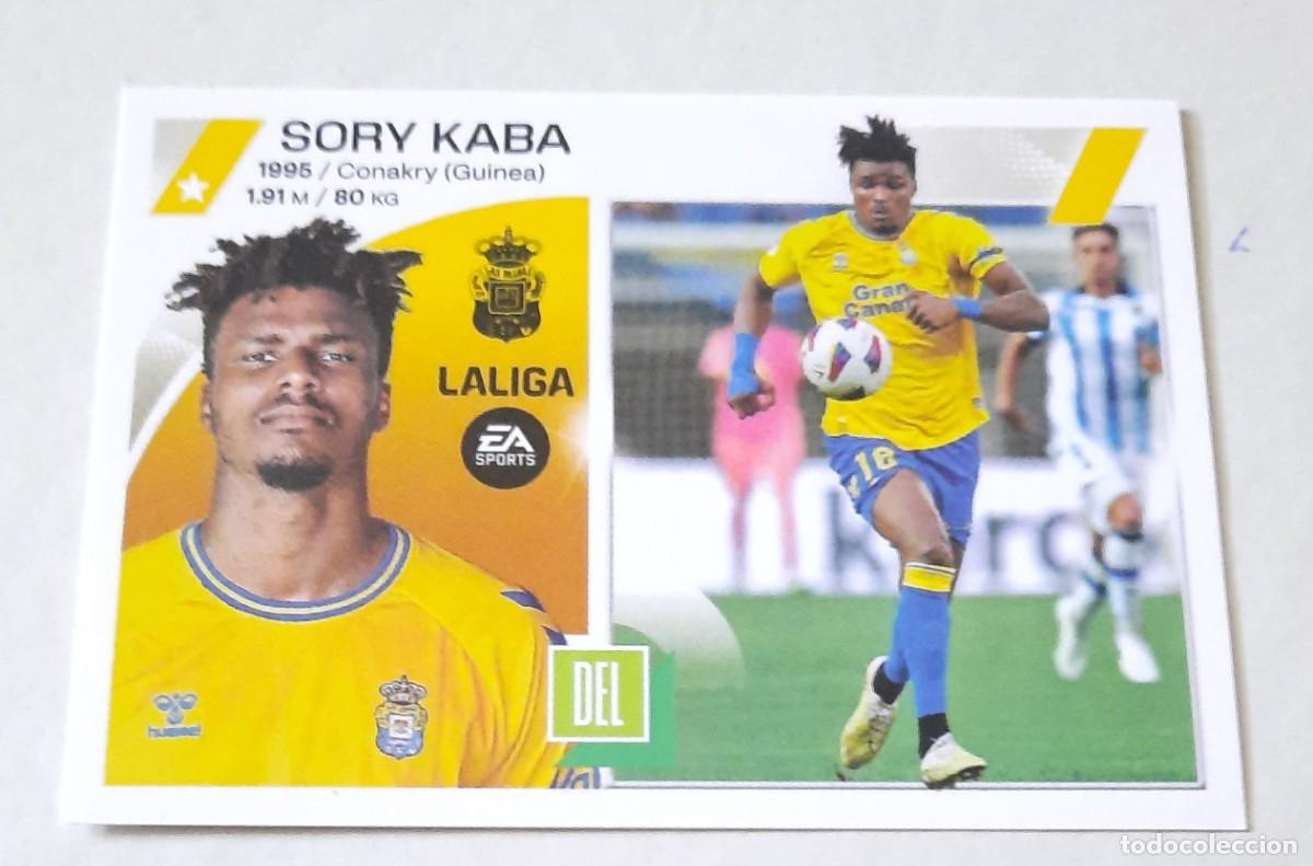 Cromos de f&uacute;tbol: &Uacute;ltimos Fichajes n&deg;43 Sory Kaba UD Las Palmas, 2023-24