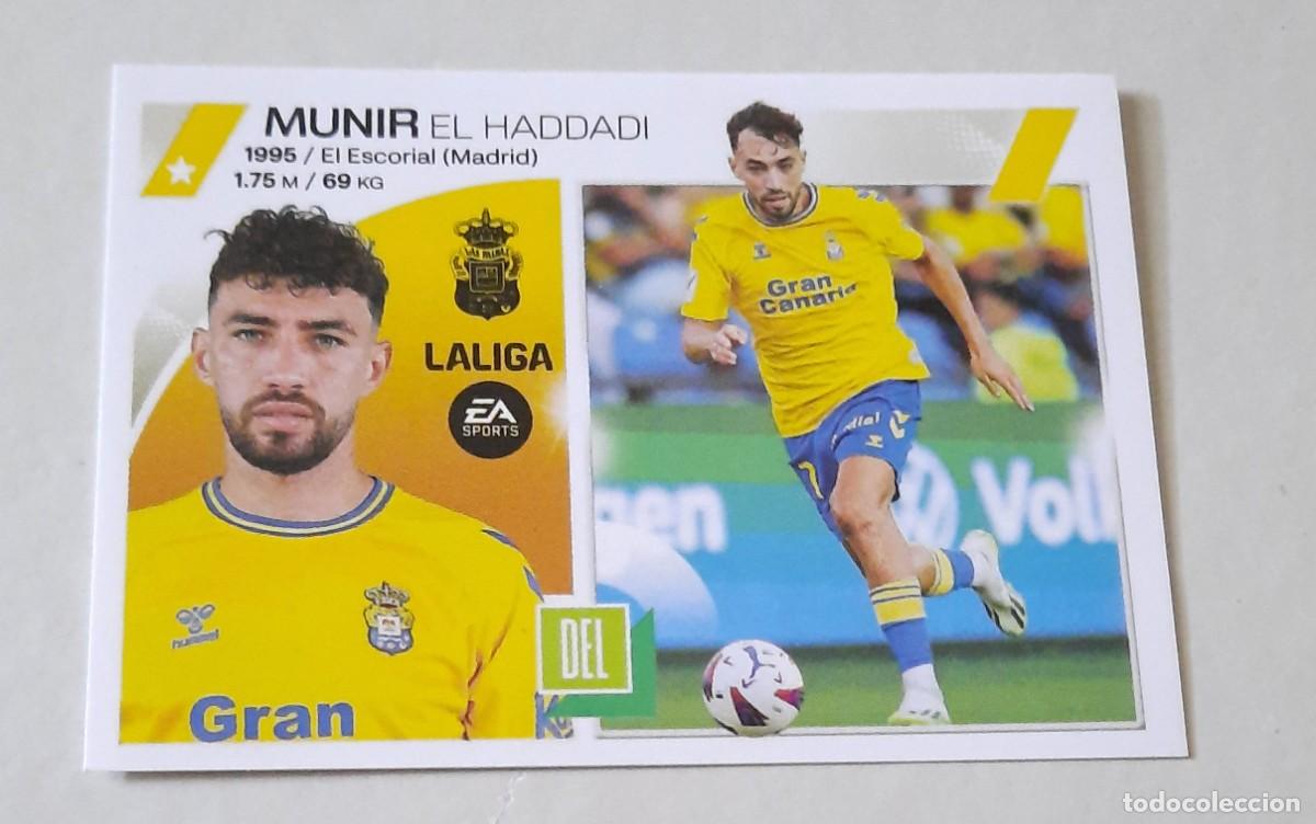 Figurine di Calcio: &Uacute;ltimos Fichajes n&deg;37 Munir UD Las Palmas, 2023-24