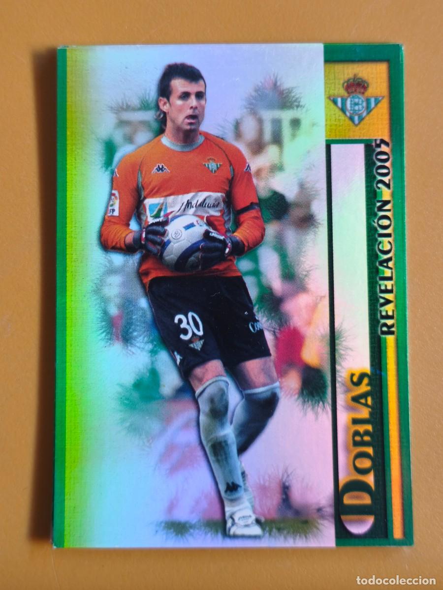 Cromos de f&uacute;tbol: doblas, liga 2005 revelacion