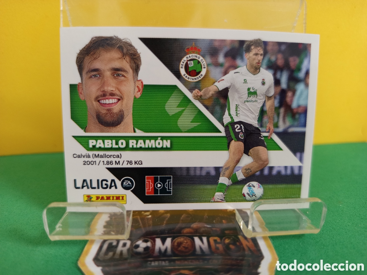 Cromos de f&uacute;tbol: ❇️ CROMO ⚽ 6 BIS PABLO RAM&Oacute;N -COLOCA- (RACING SANTANDER) - COLECCIONES ESTE 2026/27 (PANINI) ❇️