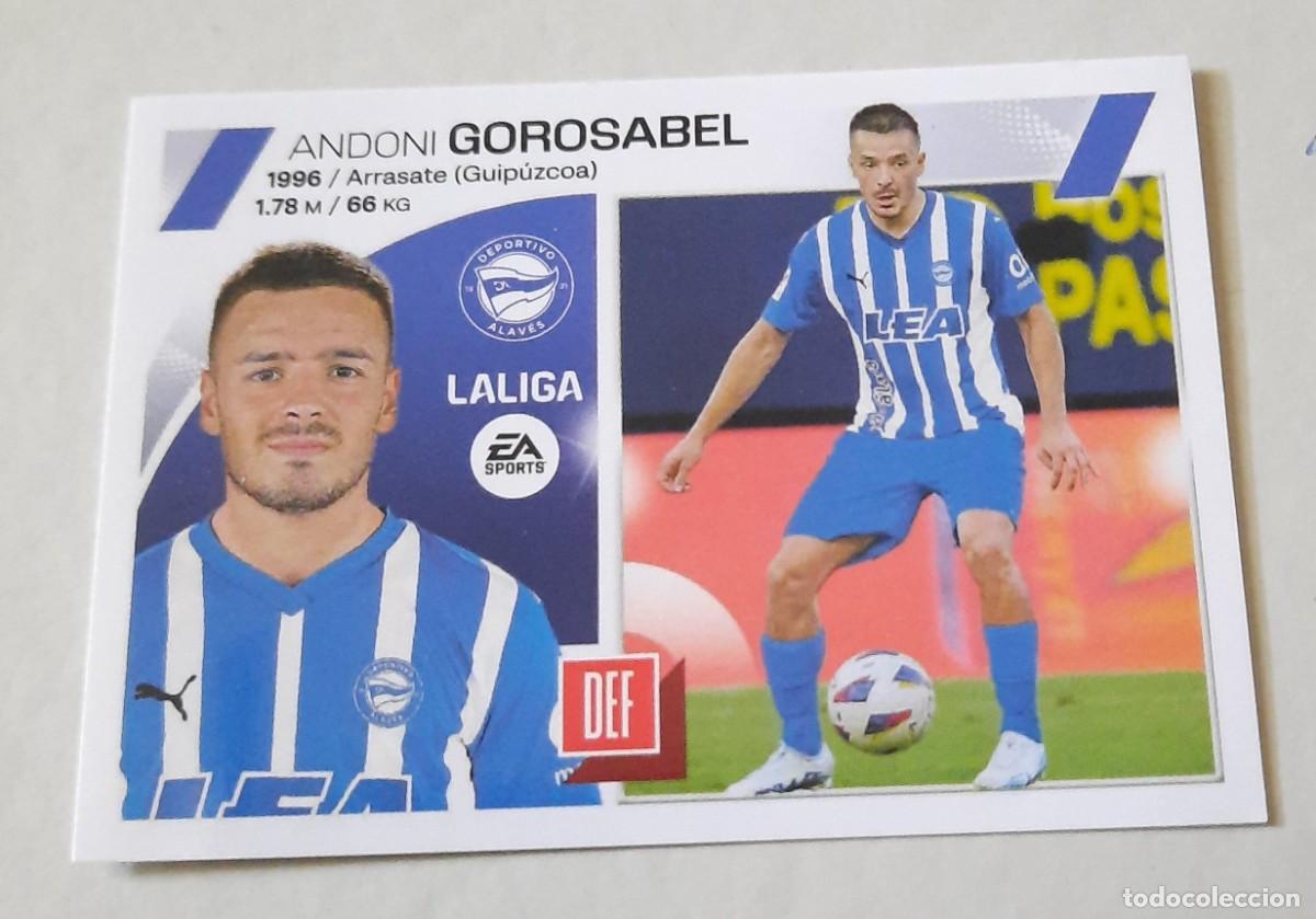 Fu&szlig;ball-Sticker: &Uacute;ltimos Fichajes n&deg;28 Gorosabel D.Alav&eacute;s, 2023-24