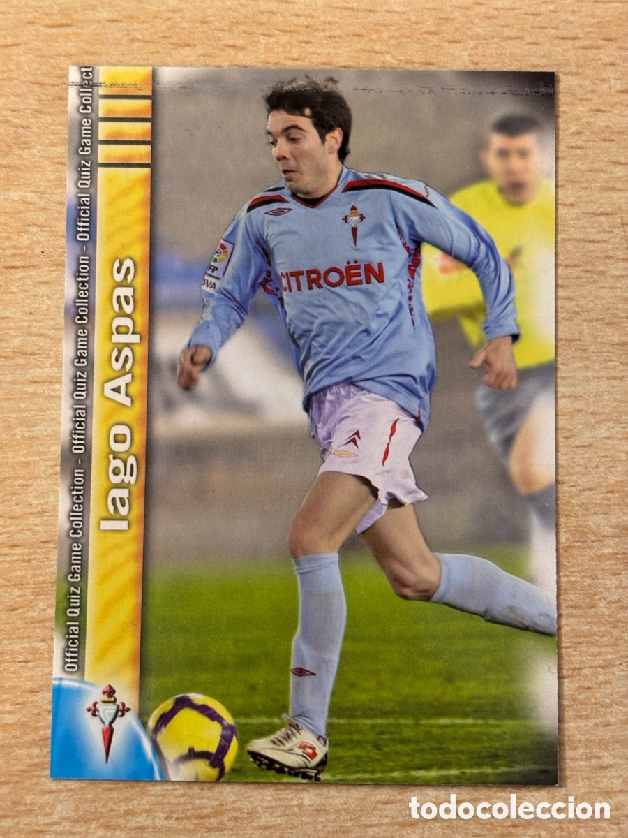 Cartes &agrave; collectionner de Football: # 1323 Iago Aspas RC Celta de Vigo rookie card Mundicromo 2010 perfecto estado