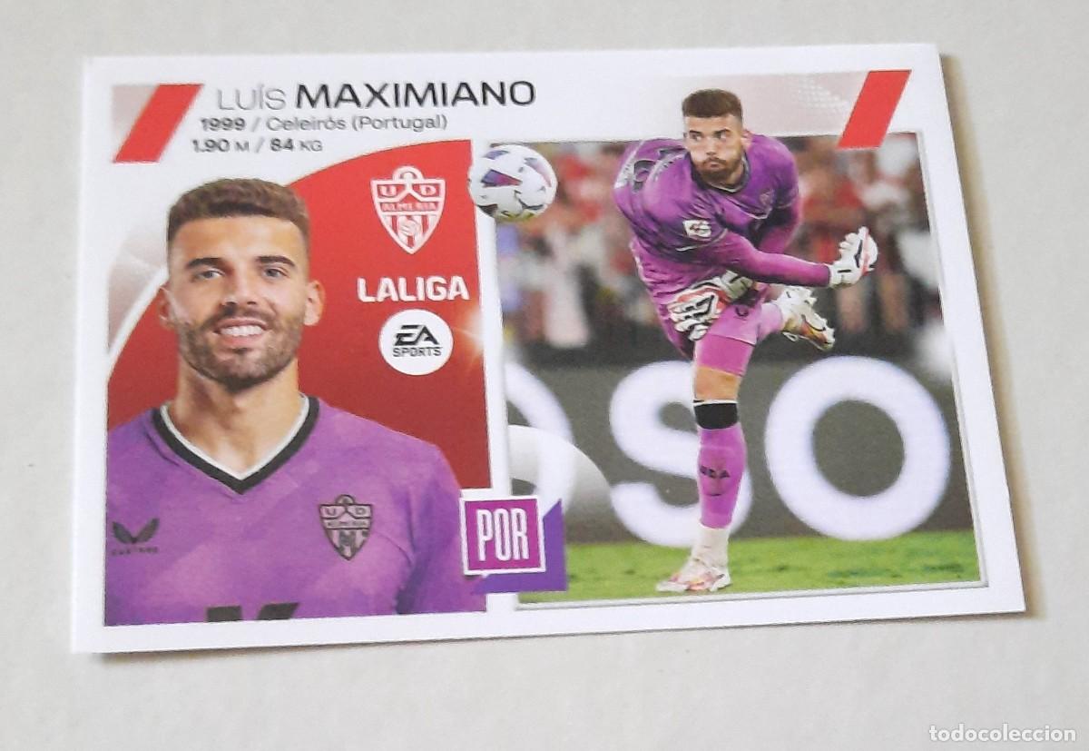 Cromos de f&uacute;tbol: &Uacute;ltimos Fichajes n&deg;29 Maximiano UD Almer&iacute;a, 2023-24
