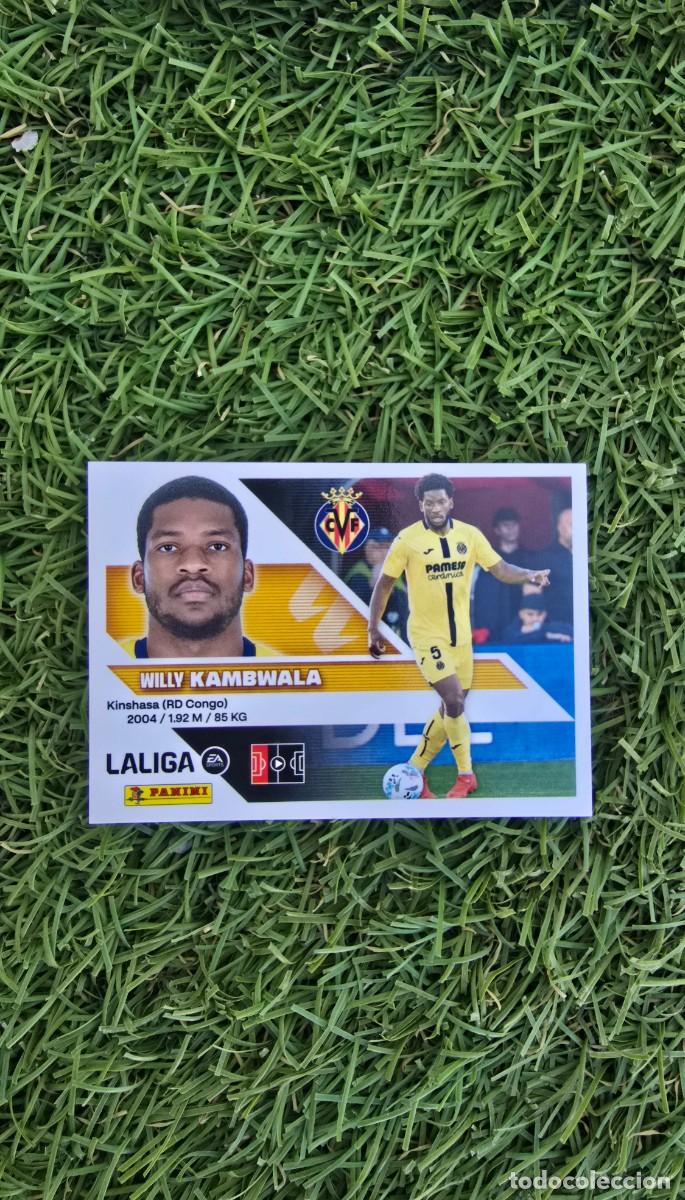 Cromos de f&uacute;tbol: KAMBWALA 8A VILLARREAL LIGA ESTE 2026 2027 26 27 PANINI LALIGA EA SPORTS