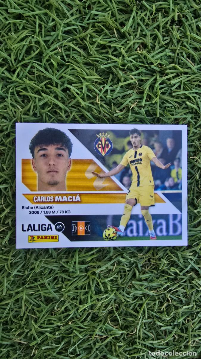 Cromos de f&uacute;tbol: MACIA 13 VILLARREAL LIGA ESTE 2026 2027 26 27 PANINI LALIGA EA SPORTS