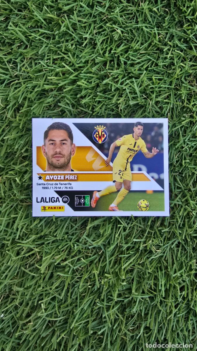Cromos de f&uacute;tbol: AYOZE 17 VILLARREAL LIGA ESTE 2026 2027 26 27 PANINI LALIGA EA SPORTS