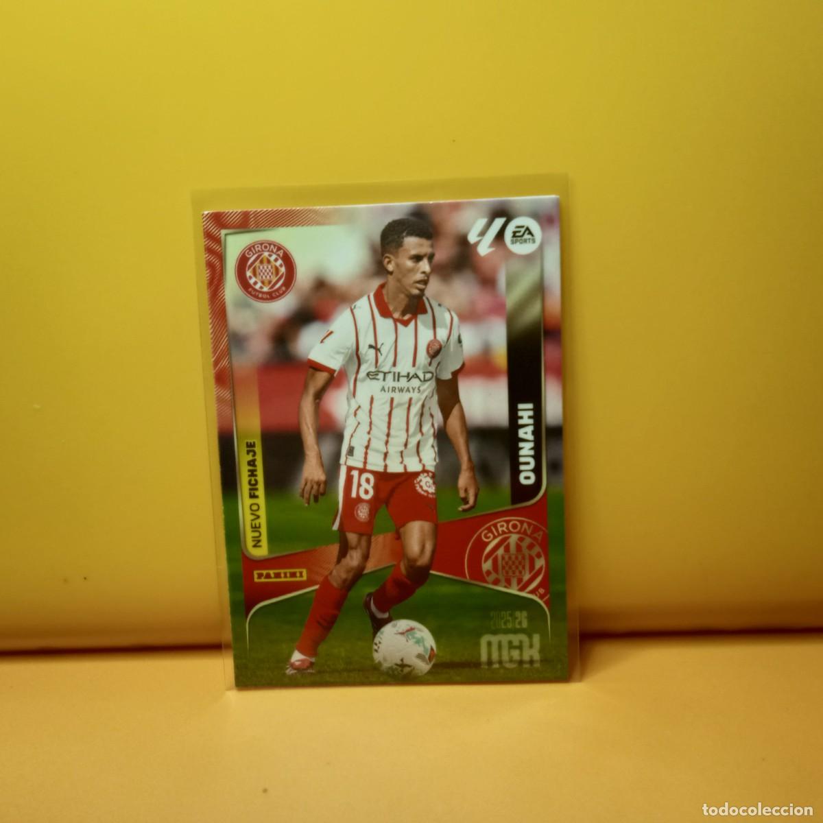 Cromos de f&uacute;tbol: MEGACRACKS 2025 2026 25 26 (NUEVO FICHAJE) 3&ordf; EDICI&Oacute;N GIRONA F.C OUNAHI 486