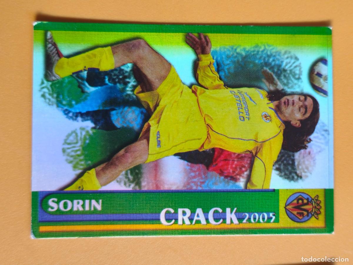 Cromos de f&uacute;tbol: sorin, liga 2005 crack