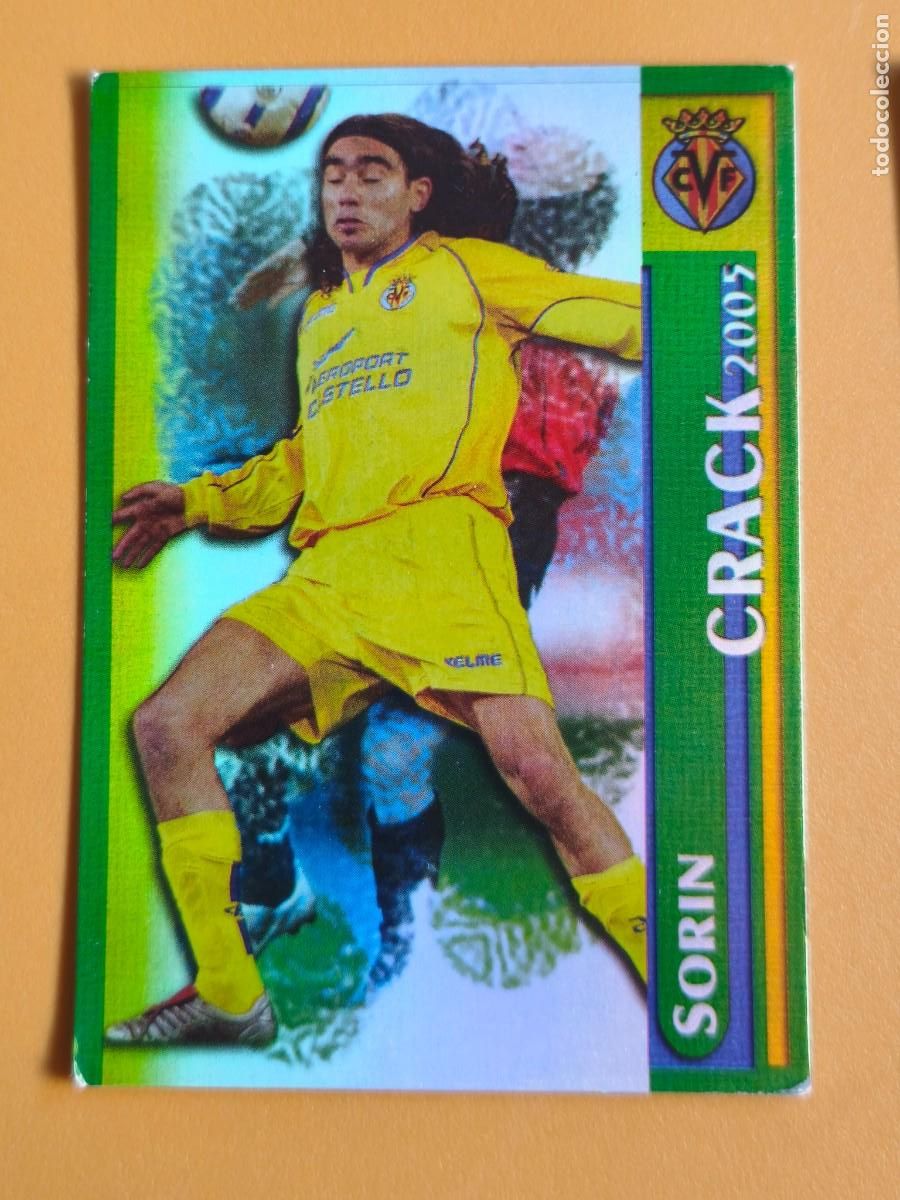 Cromos de f&uacute;tbol: sorin, liga 2005 crack
