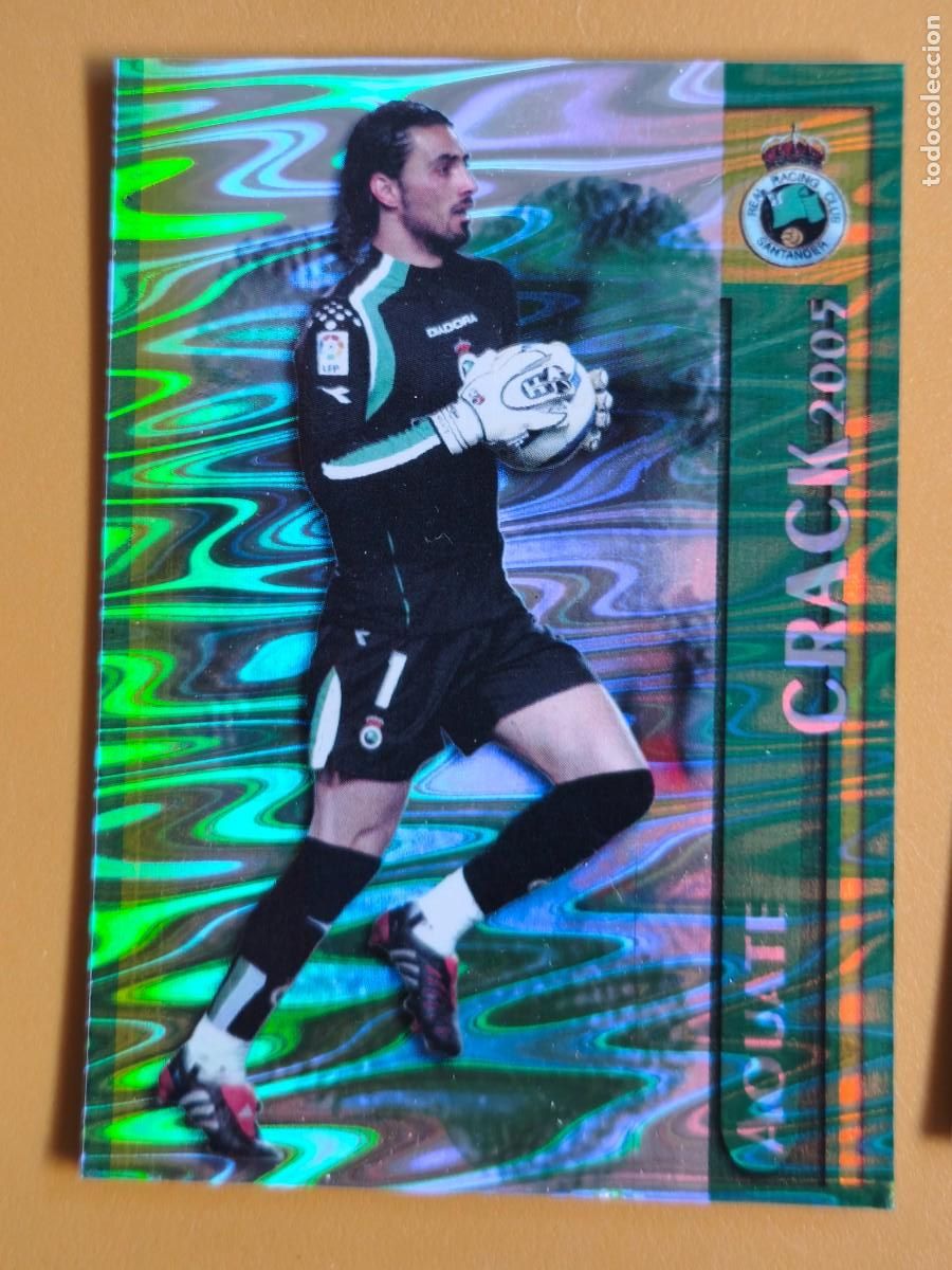 Cromos de f&uacute;tbol: aouate, liga 2005 crack