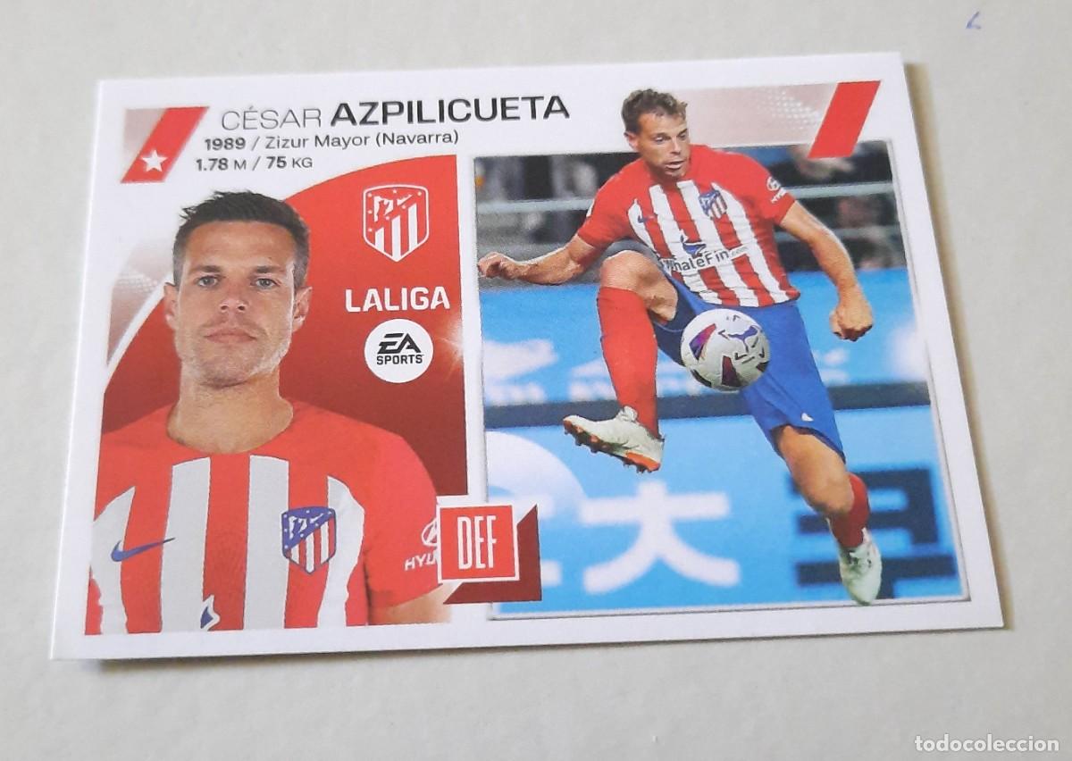 Cromos de f&uacute;tbol: &Uacute;ltimos Fichajes n&deg;21 Azpilicueta Atl&eacute;tico Madrid, 2023-24