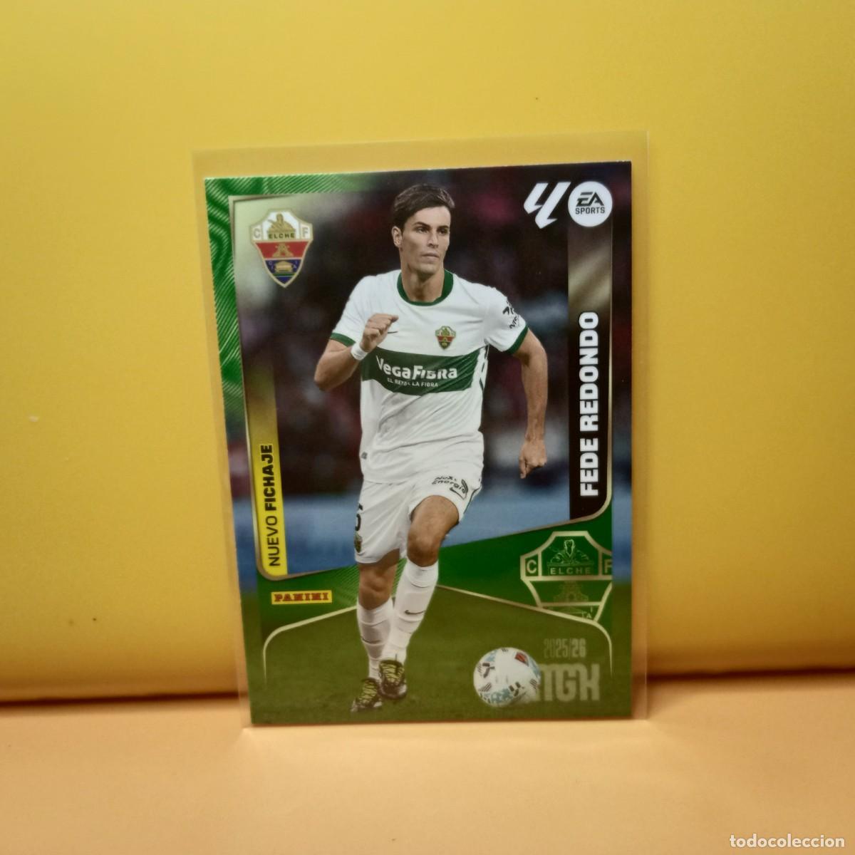 Cromos de f&uacute;tbol: MEGACRACKS 2025 2026 25 26 (NUEVO FICHAJE) 3&ordf; EDICI&Oacute;N ELCHE C.F FEDE REDONDO 492