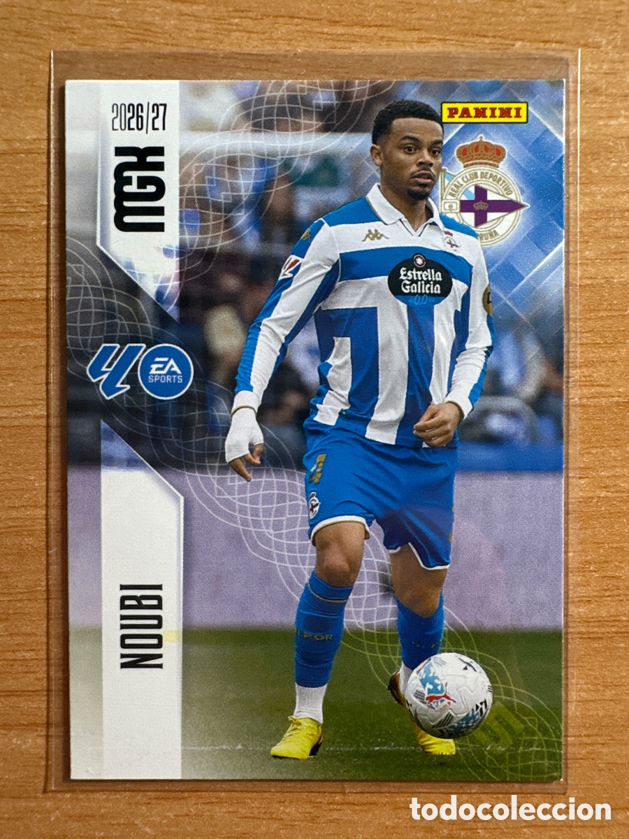Cromos de f&uacute;tbol: 132 NOUBI DEPORTIVO DE LA CORU&Ntilde;A MEGACRACKS 2026 2027 (MGK 26 27)
