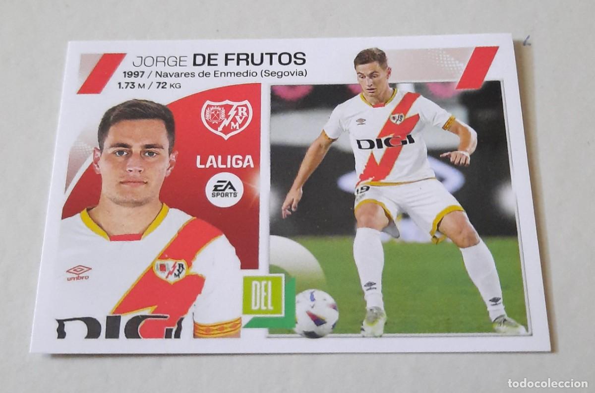 Cromos de f&uacute;tbol: &Uacute;ltimos Fichajes n&deg;46 De Frutos Rayo Vallecano, 2023-24