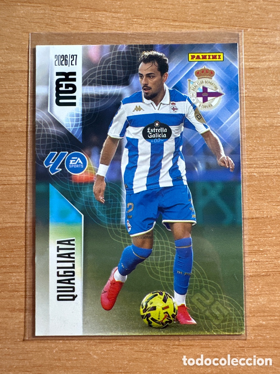 Cromos de f&uacute;tbol: 135 QUAGLIATA DEPORTIVO DE LA CORU&Ntilde;A MEGACRACKS 2026 2027 (MGK 26 27)