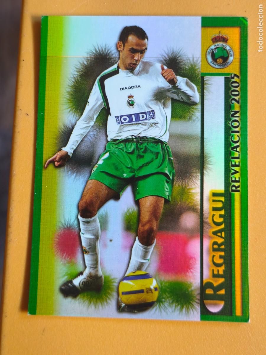 Cromos de f&uacute;tbol: regragui, liga 2005 revelacion