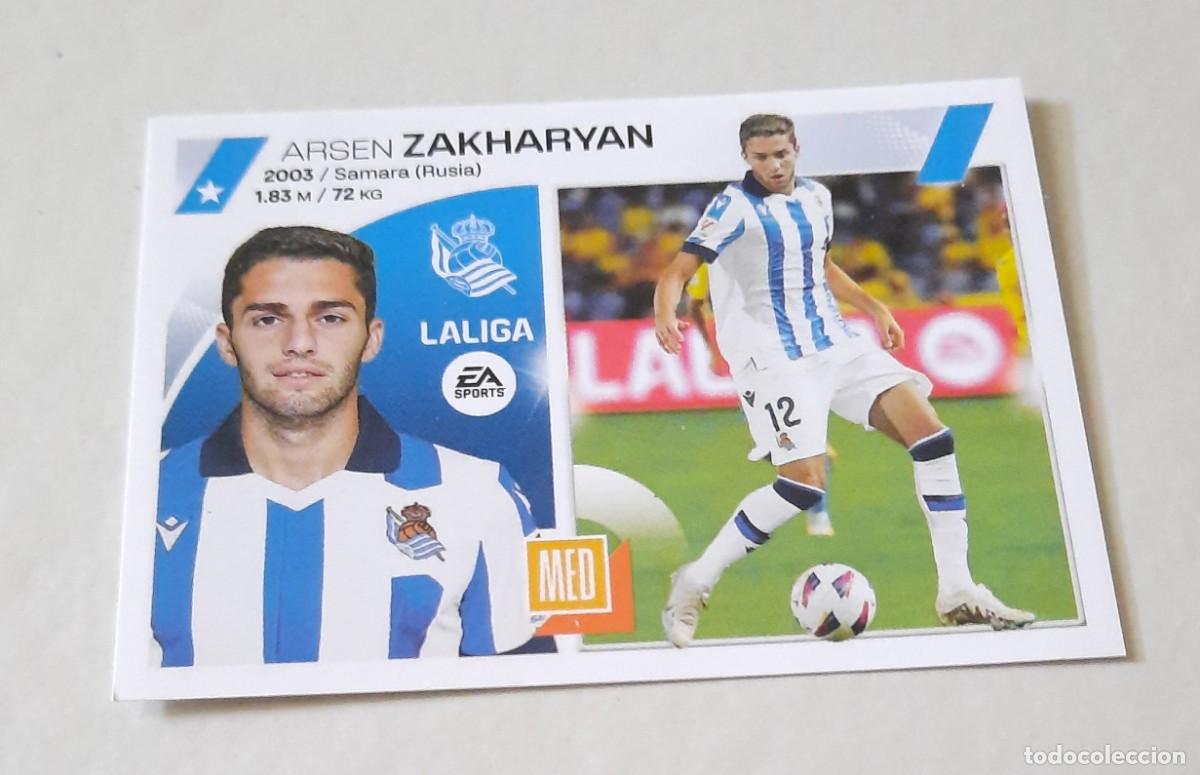 Cromos de f&uacute;tbol: &Uacute;ltimos Fichajes n&deg;44 Zakhraryan Real Sociedad, 2023-24