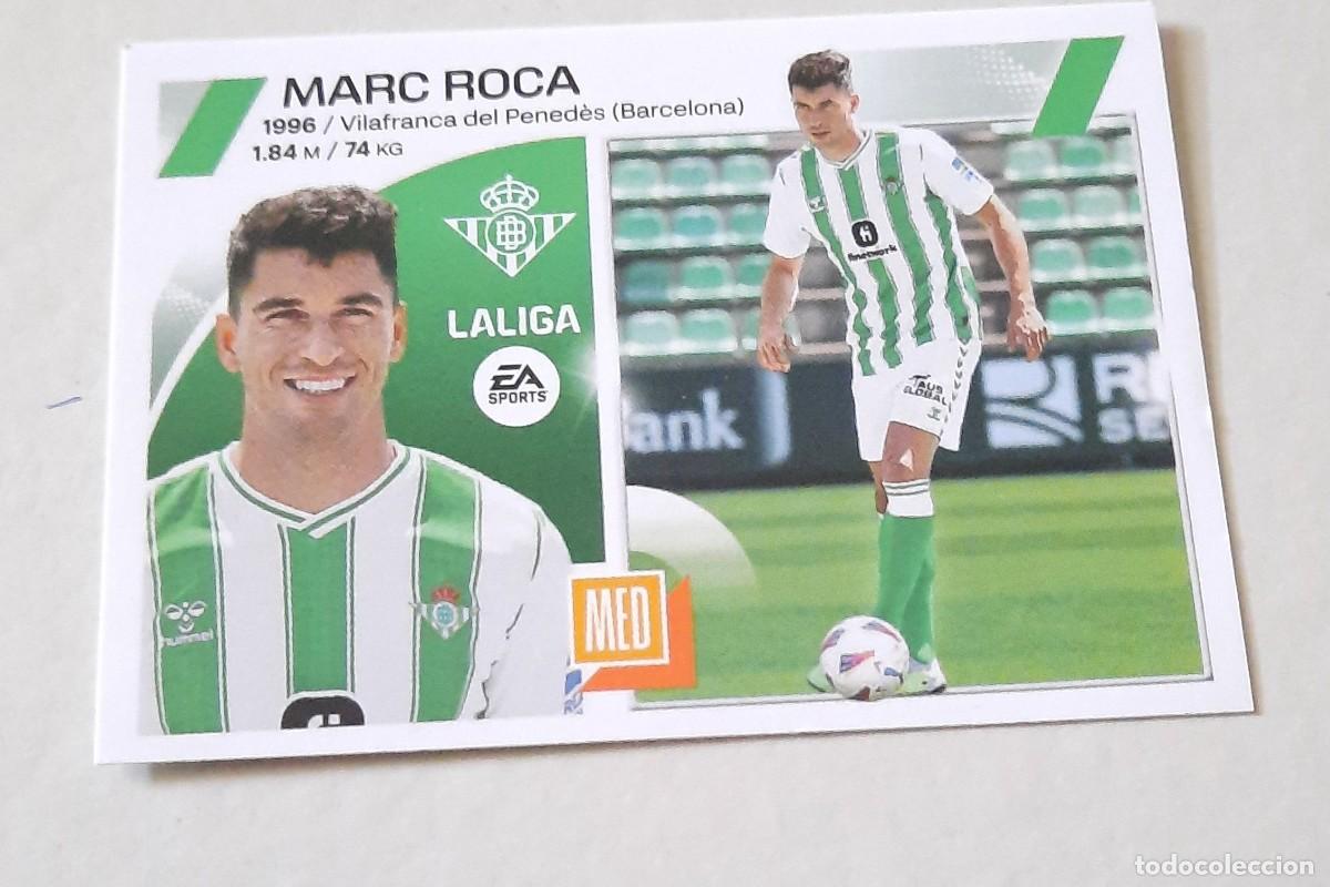 Cromos de f&uacute;tbol: &Uacute;ltimos Fichajes n&deg;20 Marc Roca Real Betis, 2023-24
