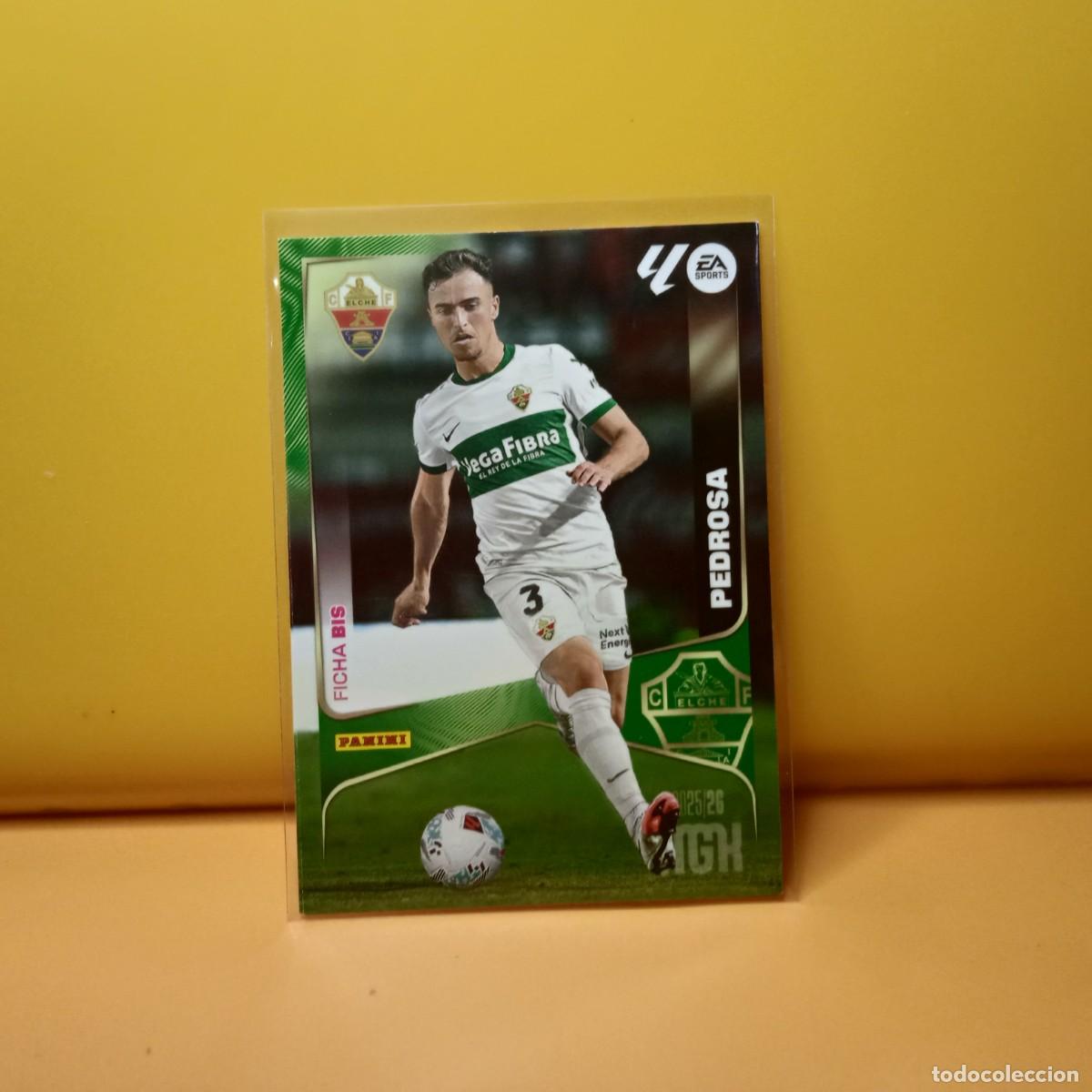 Cromos de f&uacute;tbol: MEGACRACKS 2025 2026 25 26 (3&ordf; EDICI&Oacute;N ) ELCHE C.F PEDROSA 135 BIS