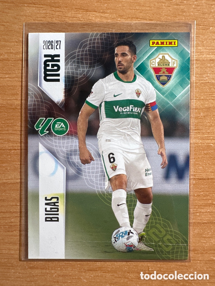 Cromos de f&uacute;tbol: 150 BIGAS ELCHE MEGACRACKS 2026 2027 (MGK 26 27)