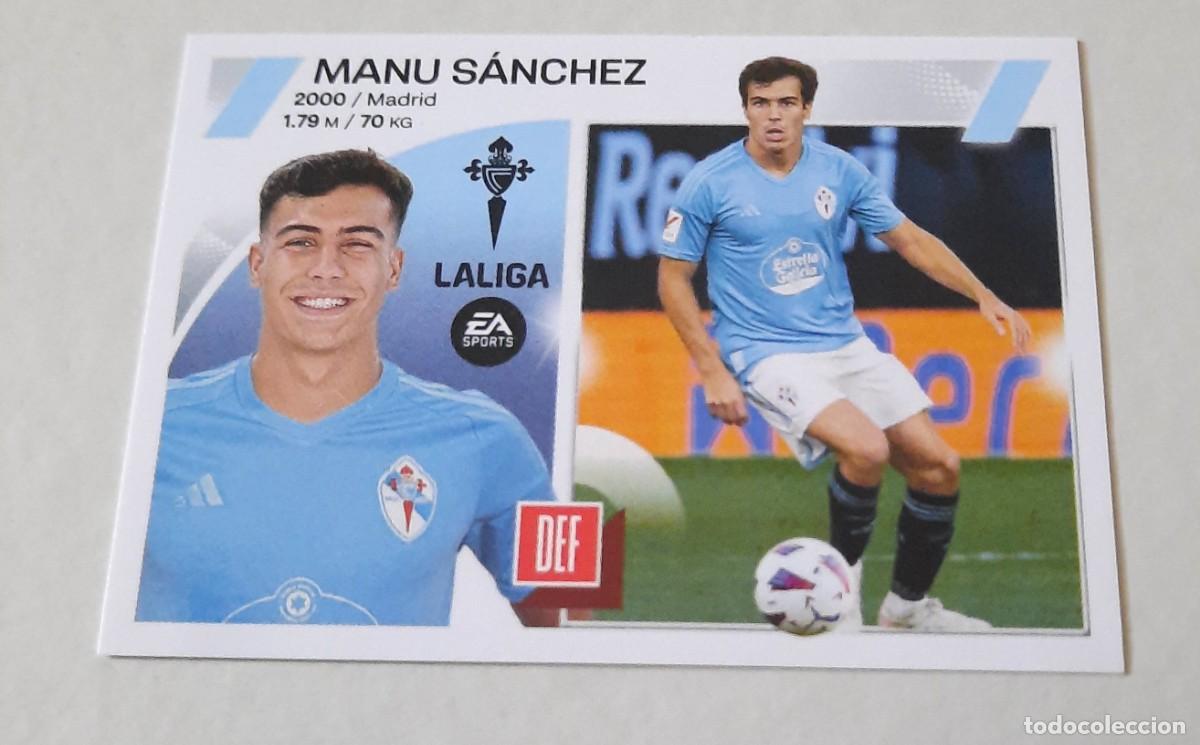 Football Stickers: &Uacute;ltimos Fichajes n&deg;14 Manu S&aacute;nchez RC Celta, 2023-24