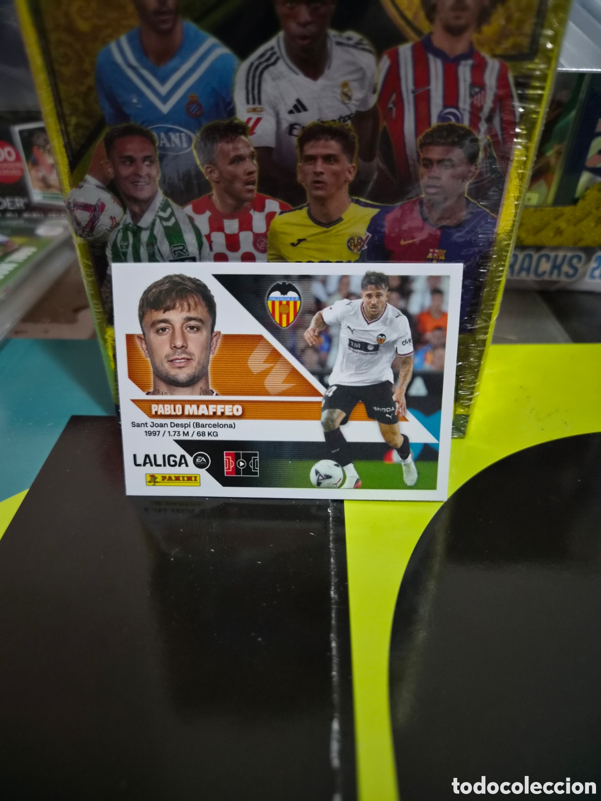 Cromos de f&uacute;tbol: N&deg;28 Fichaje Maffeo Liga Este 26/27