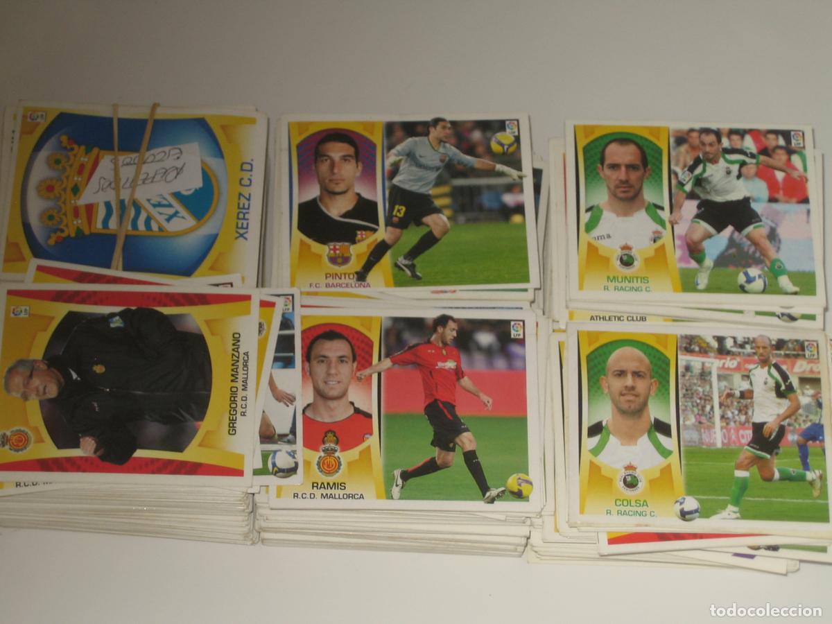 Cromos de f&uacute;tbol: LIGA 2009-10 - ESTE - LOTE DE UNOS 700 CROMOS VARIADOS , REPETIDOS - BUEN ESTADO