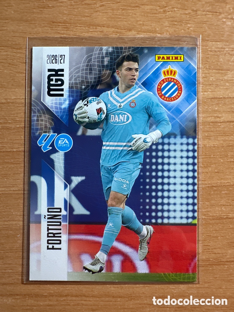 Cromos de f&uacute;tbol: 165 FORTU&Ntilde;O ESPANYOL MEGACRACKS 2026 2027 (MGK 26 27)