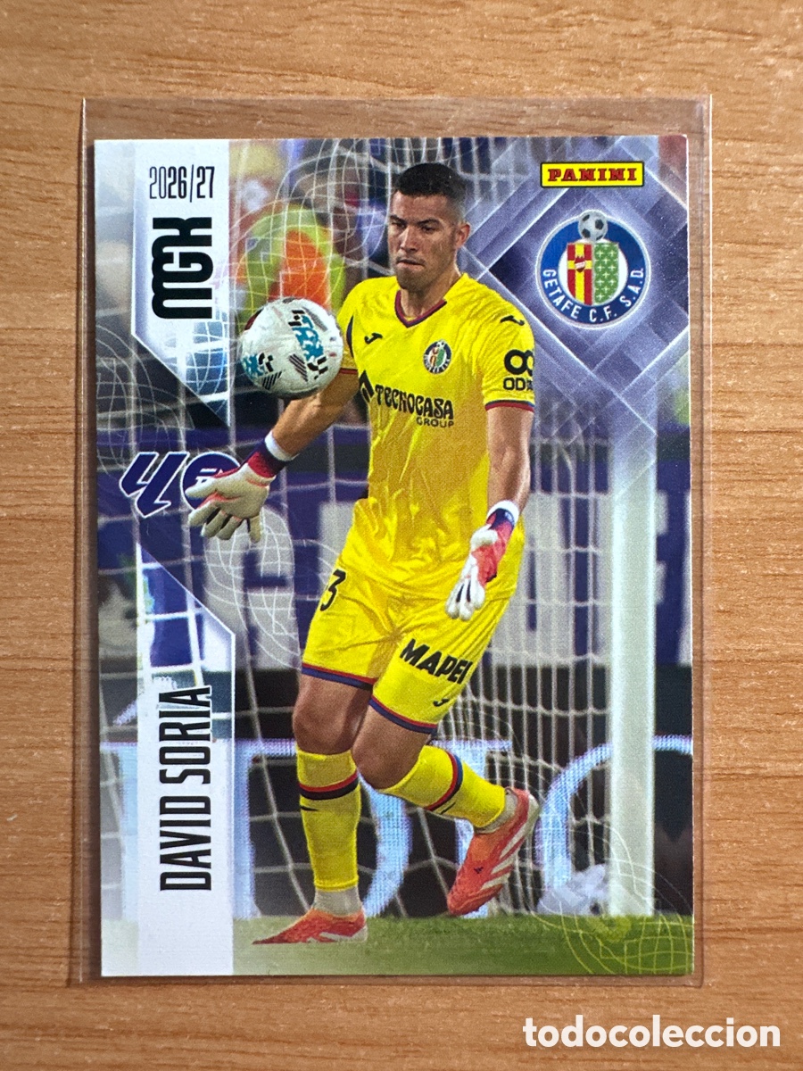 Cromos de f&uacute;tbol: 182 DAVID SORIA GETAFE MEGACRACKS 2026 2027 (MGK 26 27