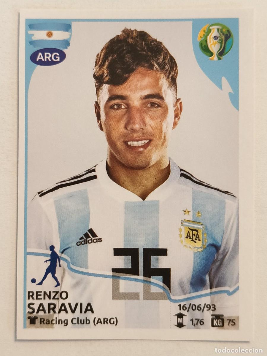 Cromos de f&uacute;tbol: #131 SARAVIA (ARGENTINA) COPA AMERICA BRASIL 2019 PANINI