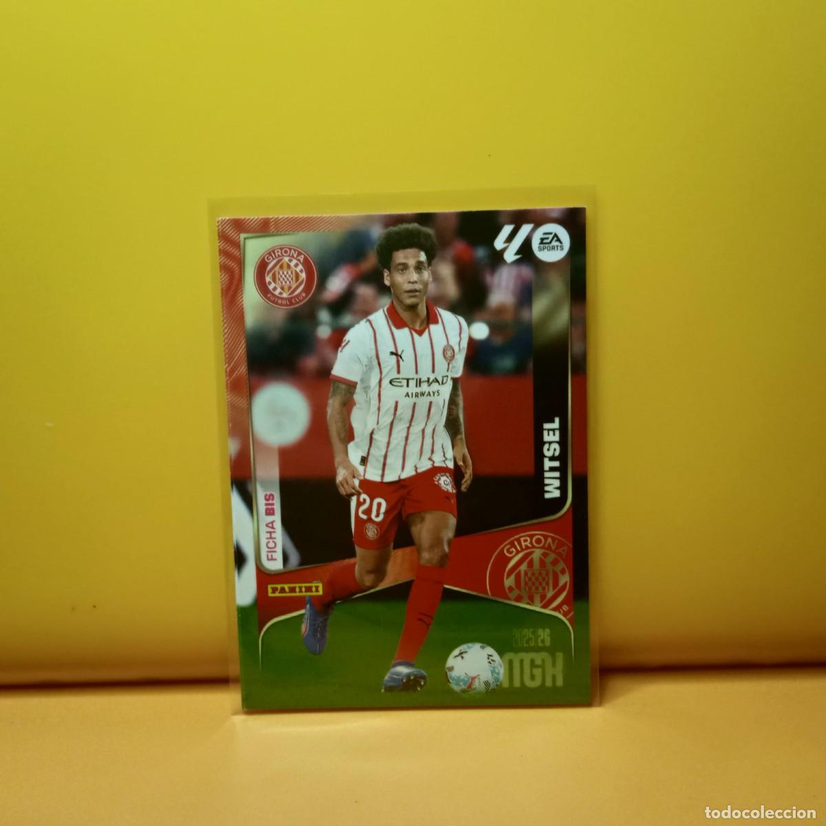Cromos de f&uacute;tbol: MEGACRACKS 2025 2026 25 26 (3&ordf; EDICI&Oacute;N ) GIRONA C.F WIRSEL 192 BIS