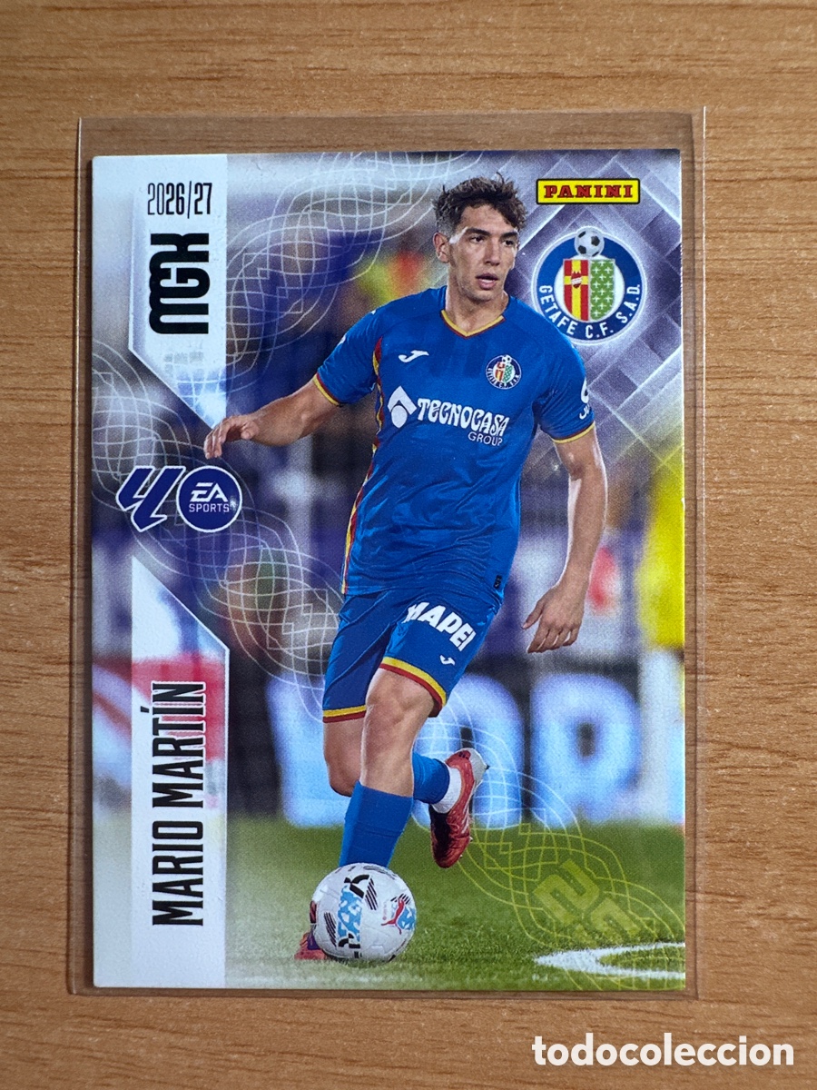 Fu&szlig;ball-Sticker: 190 MARIO MART&Iacute;N GETAFE MEGACRACKS 2026 2027 (MGK 26 27)