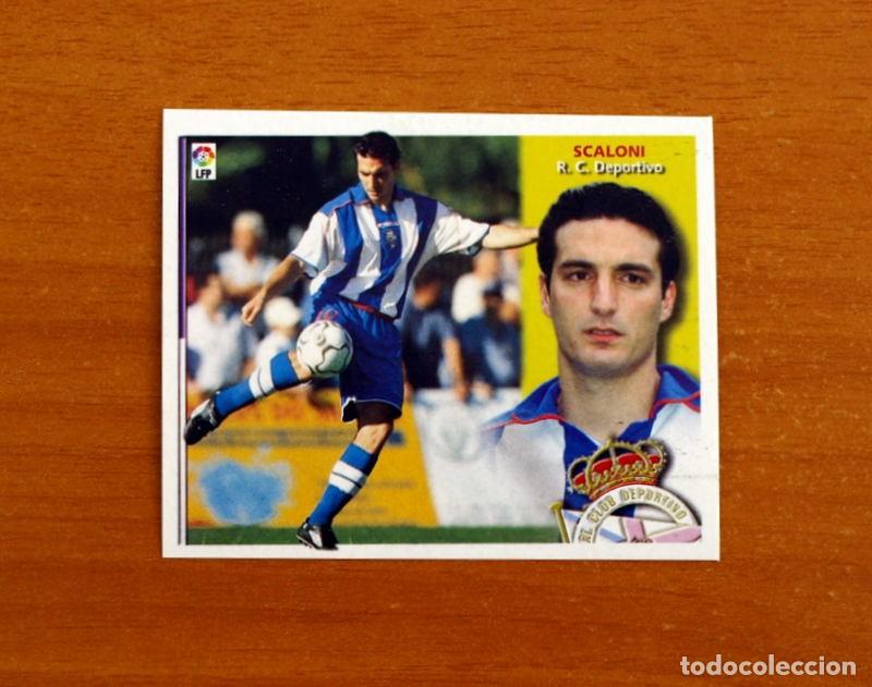Fu&szlig;ball-Sticker: Deportivo la Coru&ntilde;a - Scaloni - Ediciones Este Liga 2002-2003, 02-03 - Nunca Pegado