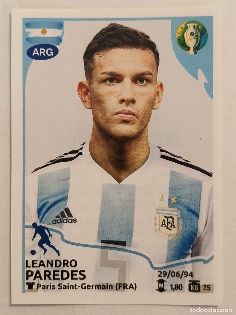 Cromos de f&uacute;tbol: #137 PAREDES (ARGENTINA) COPA AMERICA BRASIL 2019 PANINI