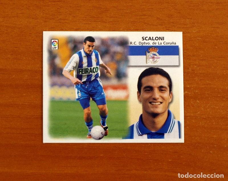 Cromos de f&uacute;tbol: Deportivo La Coru&ntilde;a - Scaloni - Ediciones Este Liga 1999-2000, 99-00 - Nunca Pegado