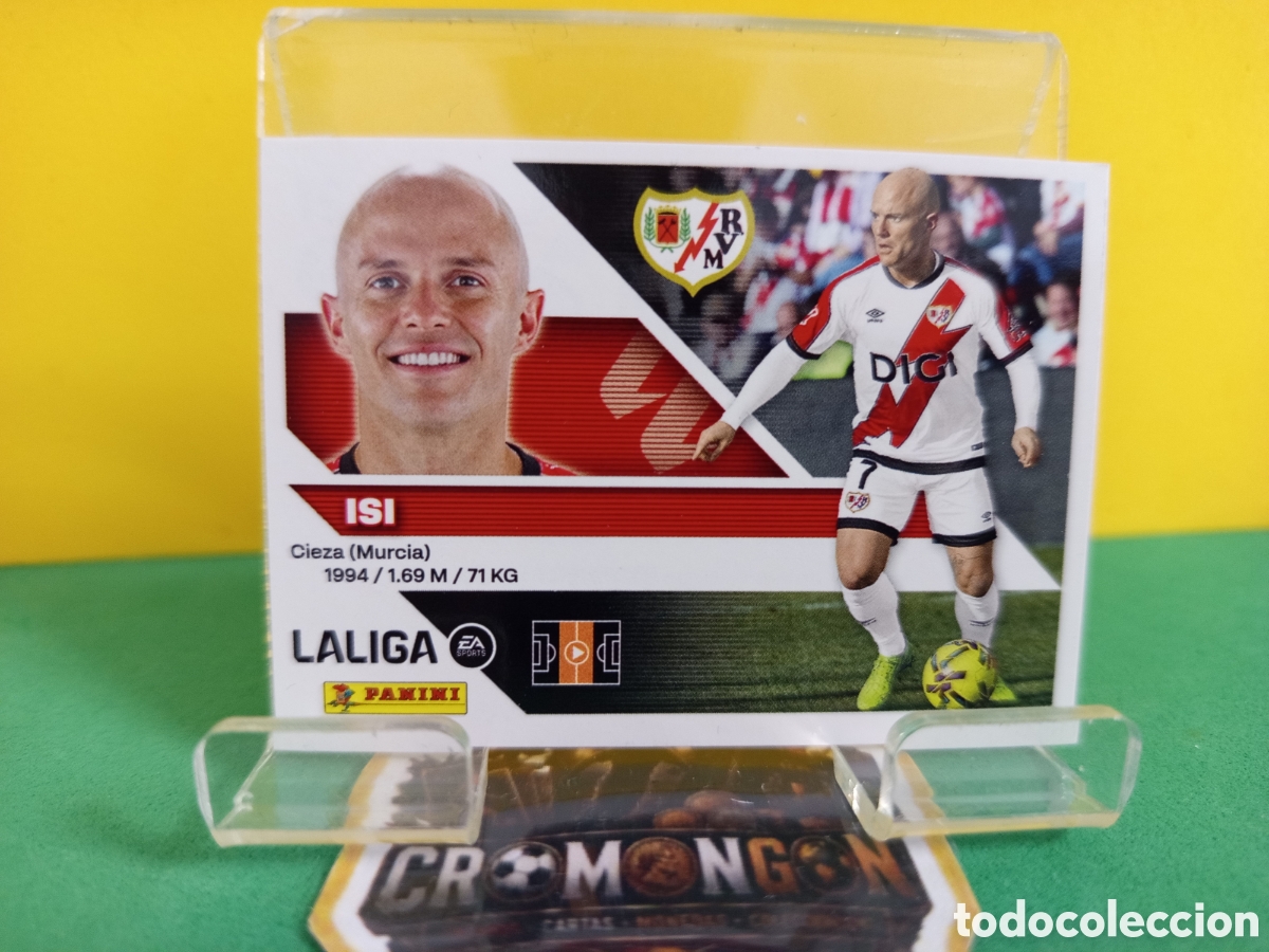 Football Stickers: ❇️ CROMO ⚽ 15.- ISI (RAYO VALLECANO) - COLECCIONES ESTE 2026/27 (PANINI) ❇️