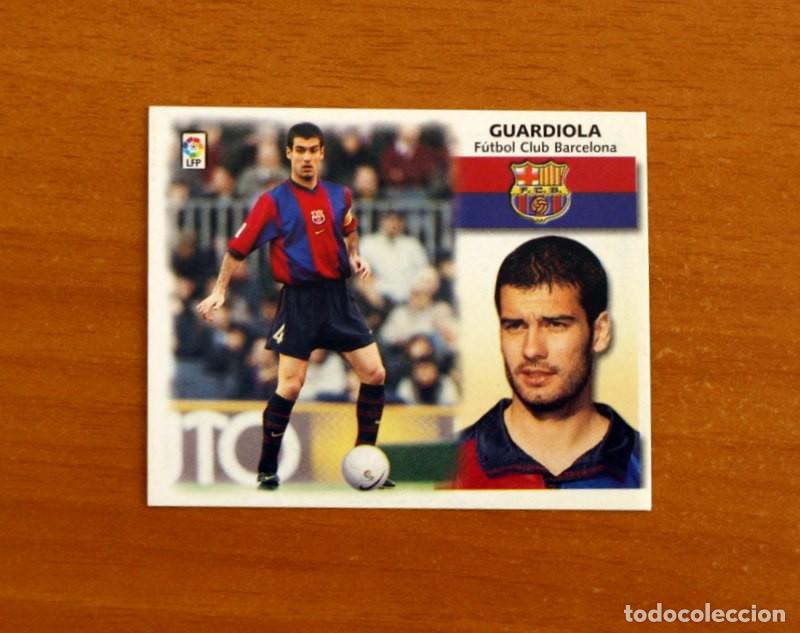 Football Stickers: F&uacute;tbol Club Barcelona - Guardiola - Ediciones Este Liga 1999-2000, 99-00 - Nunca Pegado