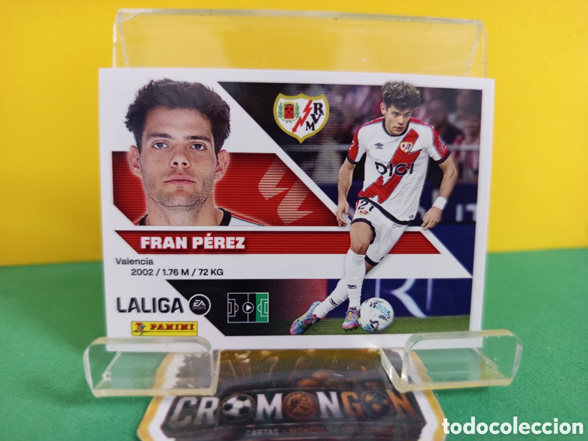Football Stickers: ❇️ CROMO ⚽ 17.- FRAN P&Eacute;REZ (RAYO VALLECANO) - COLECCIONES ESTE 2026/27 (PANINI) ❇️