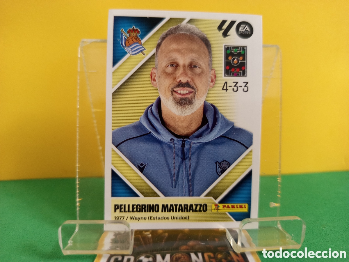 Cromos de f&uacute;tbol: ❇️ CROMO ⚽ 2.- PELLEGRINO MATARAZZO (R. SOCIEDAD) - COLECCIONES ESTE 2026/27 (PANINI) ❇️
