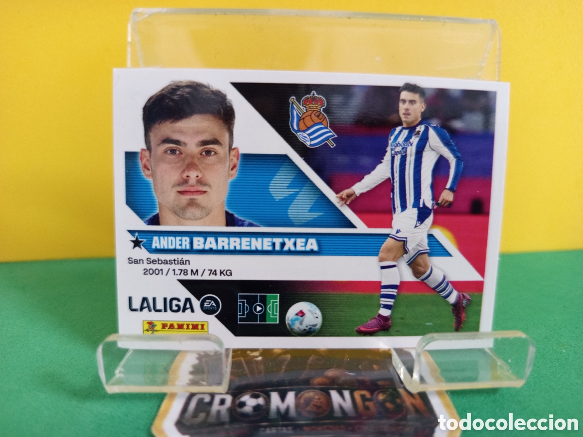 Cromos de f&uacute;tbol: ❇️ CROMO ⚽ 16.- BARRENETXEA (R. SOCIEDAD) - COLECCIONES ESTE 2026/27 (PANINI) ❇️
