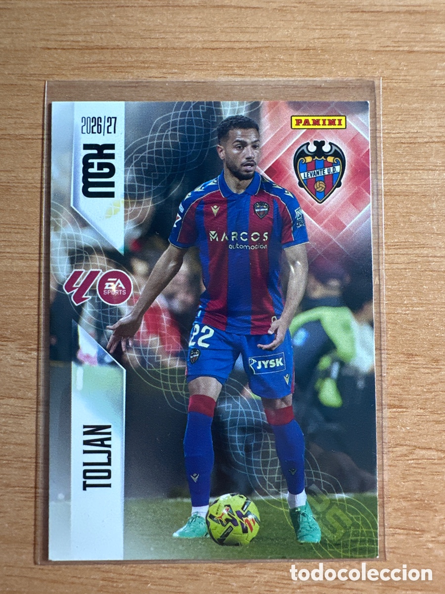 Cromos de f&uacute;tbol: 202 TOLJAN LEVANTE MEGACRACKS 2026 2027 (MGK 26 27)