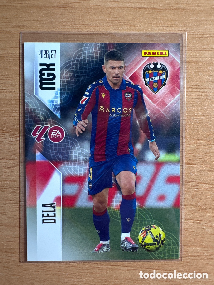Cromos de f&uacute;tbol: 203 DELA LEVANTE MEGACRACKS 2026 2027 (MGK 26 27)