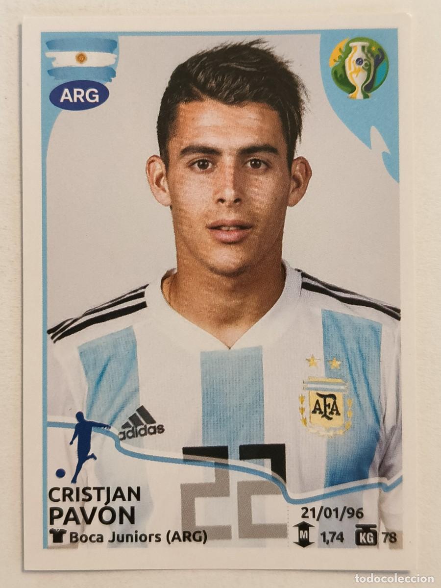 Cromos de f&uacute;tbol: #143 PAVON (ARGENTINA) COPA AMERICA BRASIL 2019 PANINI