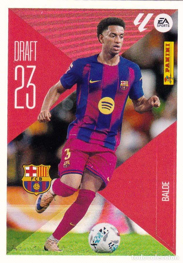 Cromos de f&uacute;tbol: ESTE 2026-27 * BALDE * DRAFT 23 N&ordm; 2 - DEL BARCELONA (NUEVO DE SOBRE) (A-20)
