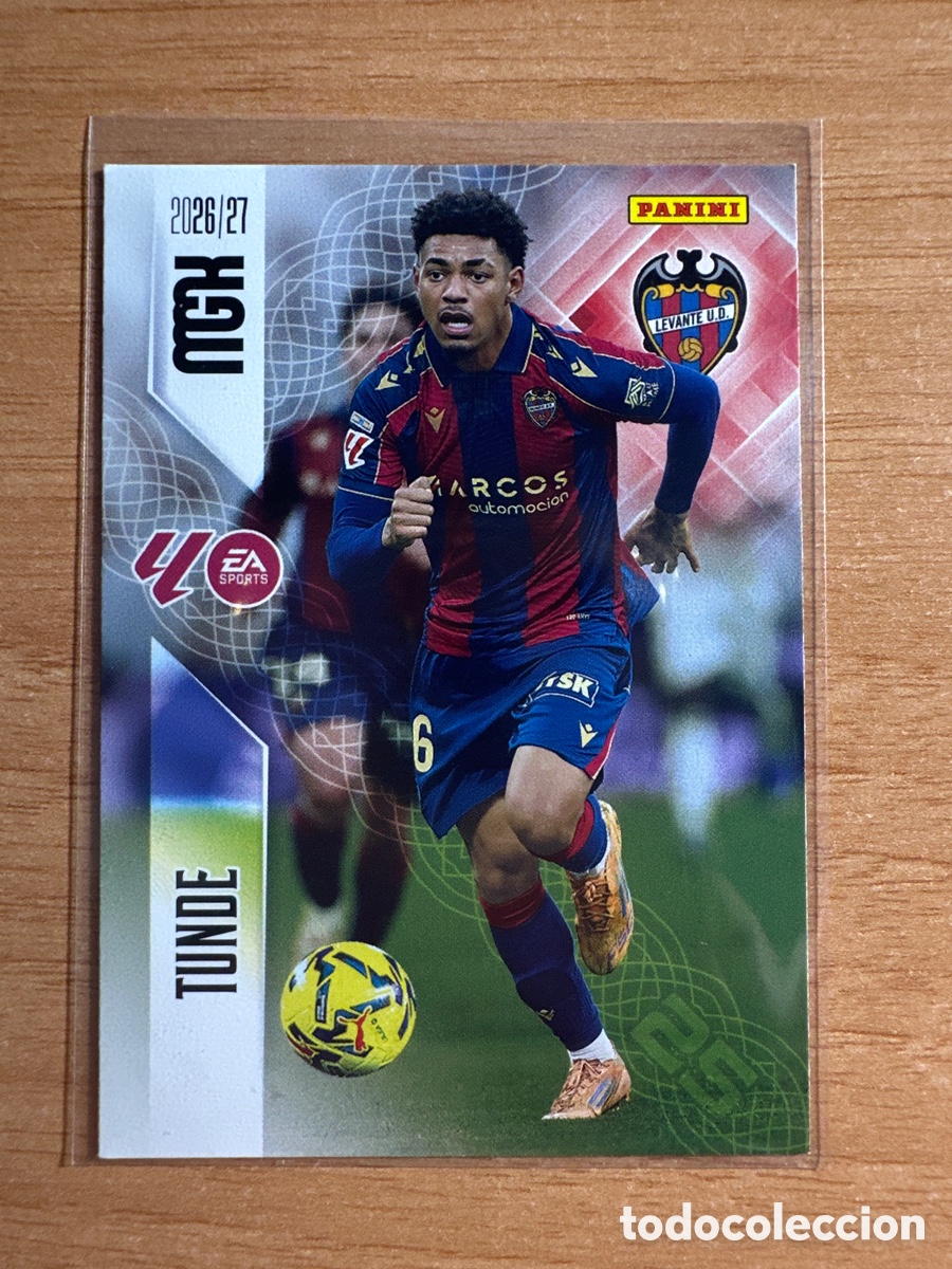 Cromos de f&uacute;tbol: 212 TUNDE LEVANTE MEGACRACKS 2026 2027 (MGK 26 27)