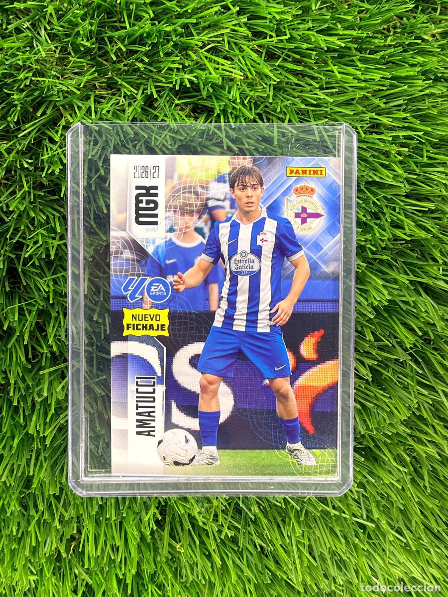 Cromos de f&uacute;tbol: N&ordm; 452 Amatucci Nuevos Fichajes RC Deportivo Megacracks 26 27